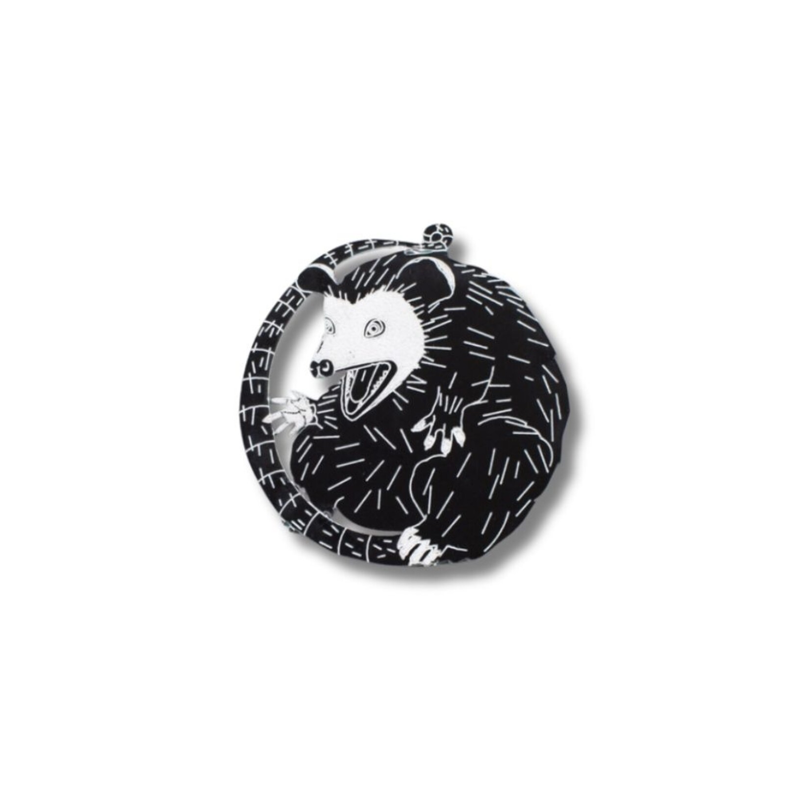 "Alive Possum" Pin (2”)