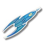 Ashley Cantero Ashley Cantero's "Spaceship" Sticker (3")