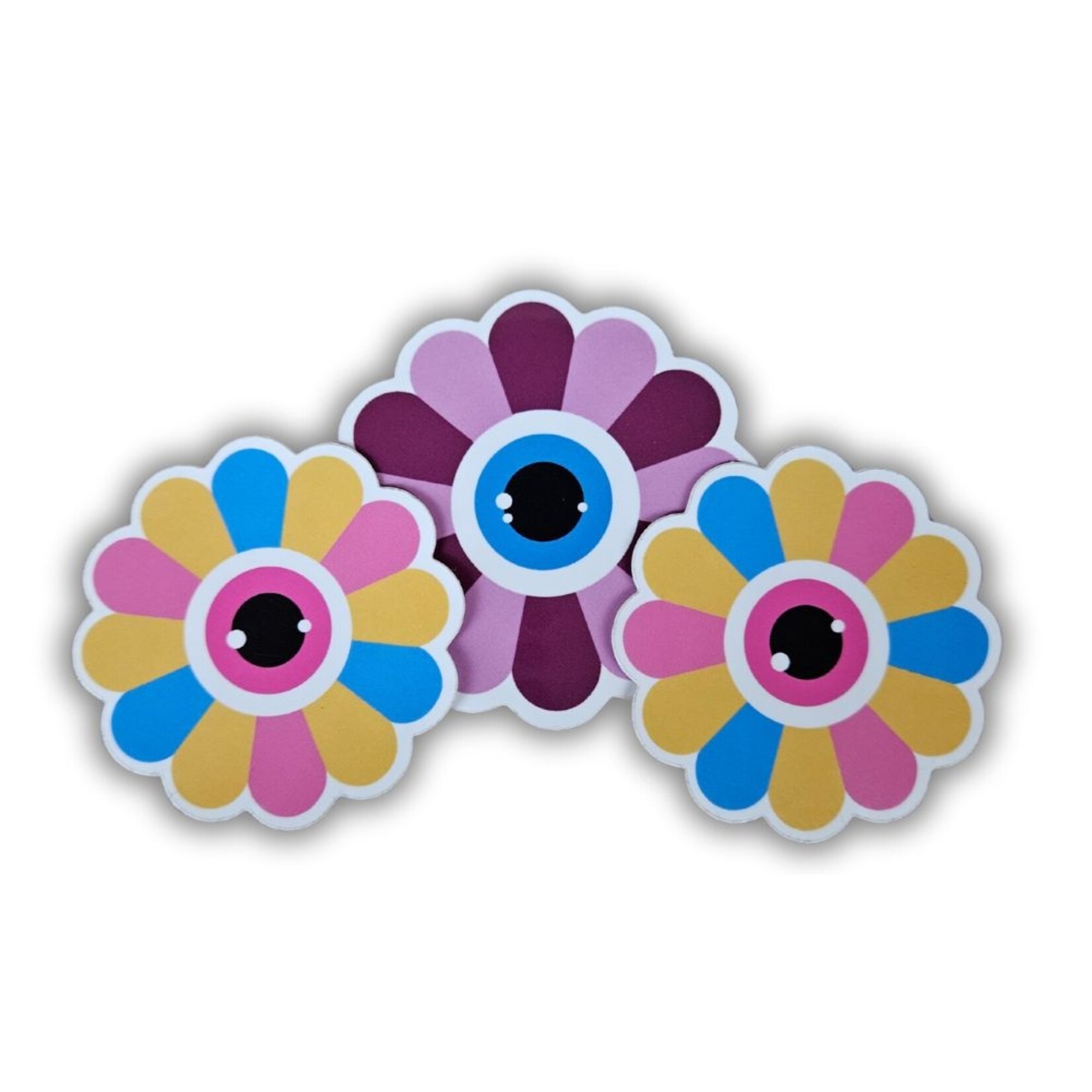 Savannah Magnolia Savannah Magnolia's "Multi Color Flower" Sticker (2")