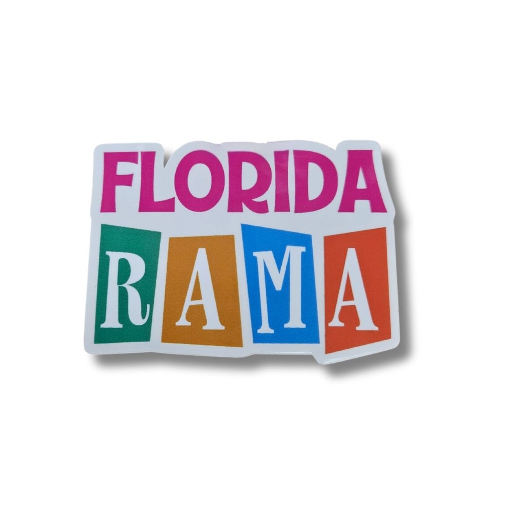 FloridaRAMA "FloridaRAMA Stacked Logo" Sticker (3")