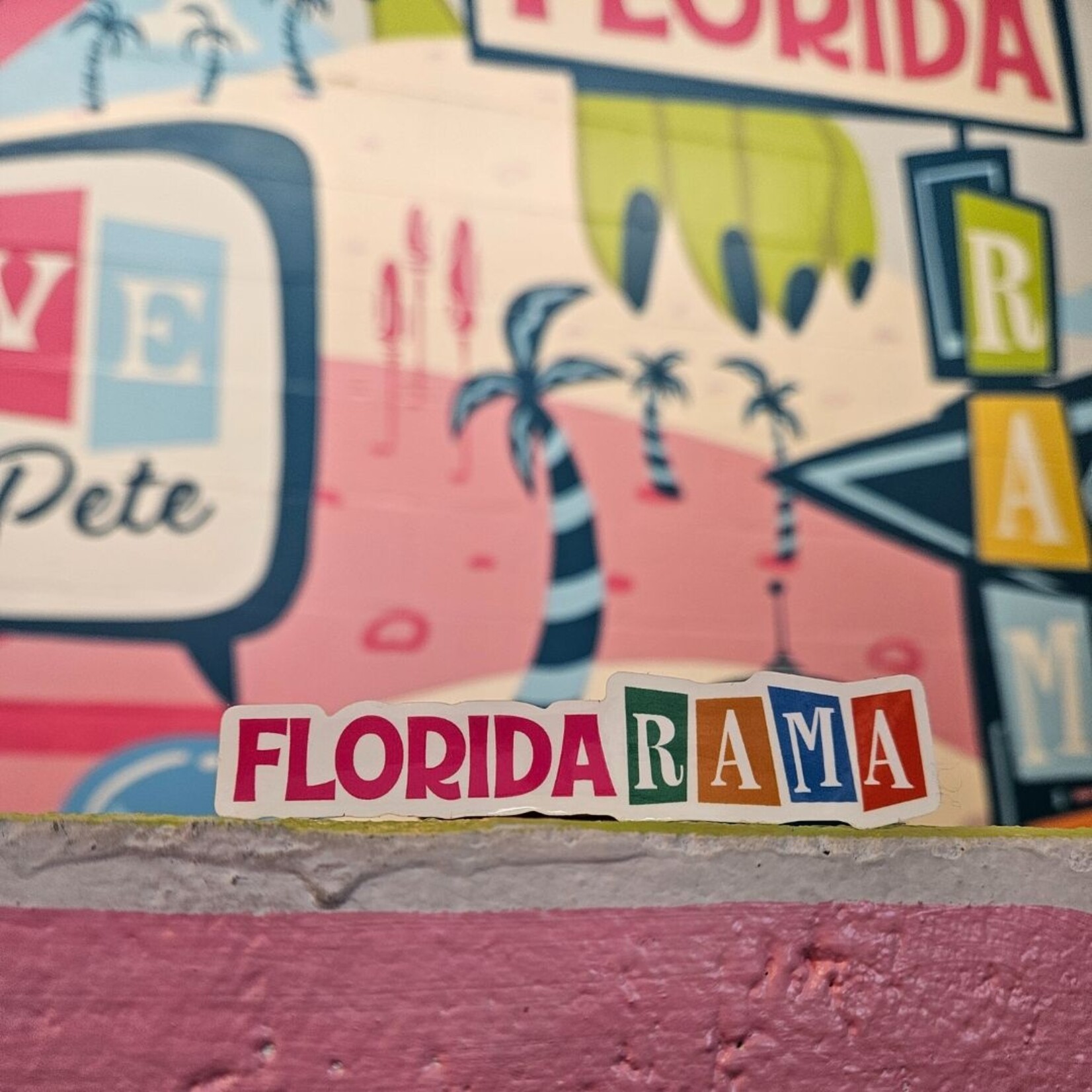FloridaRAMA "FloridaRAMA Logo" Sticker (4")