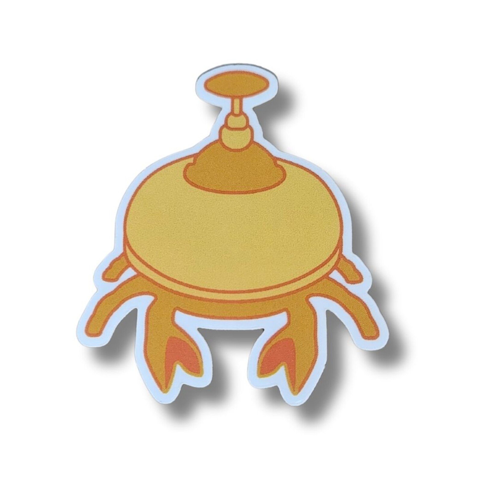 FloridaRAMA "Crab Bell" Sticker (2")