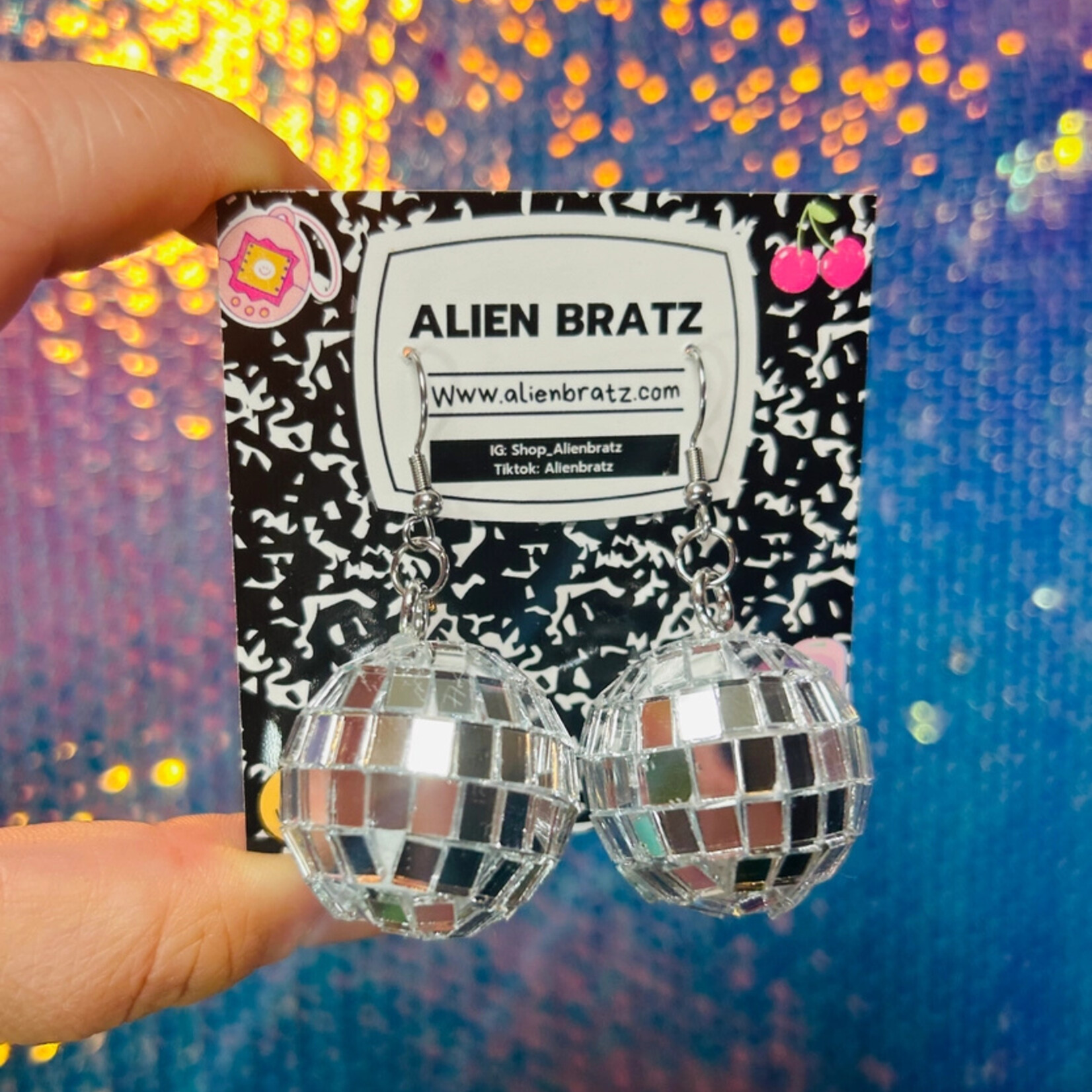 "Disco Ball" Earrings