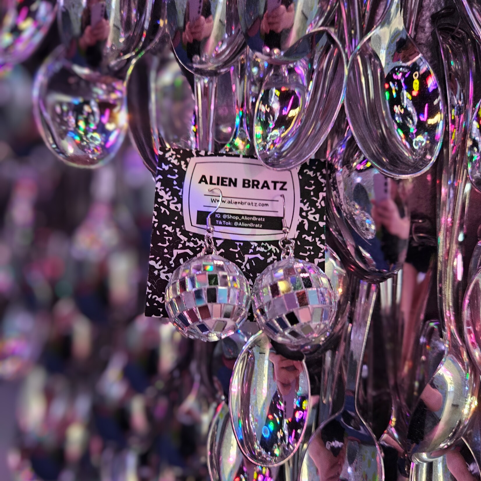 "Disco Ball" Earrings