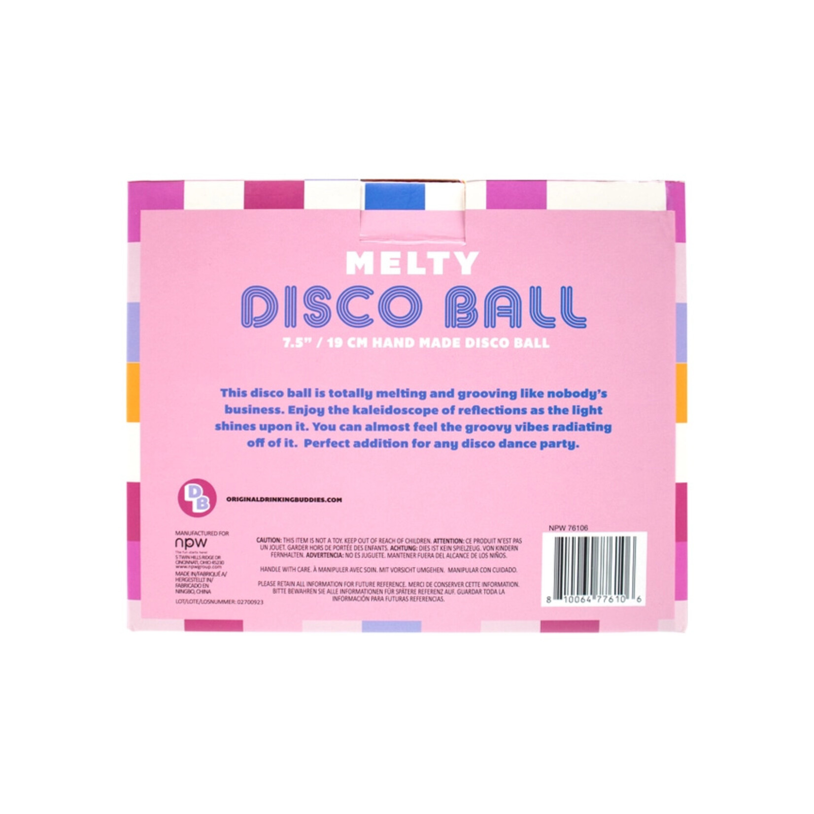 "Melted Disco Ball" Decor