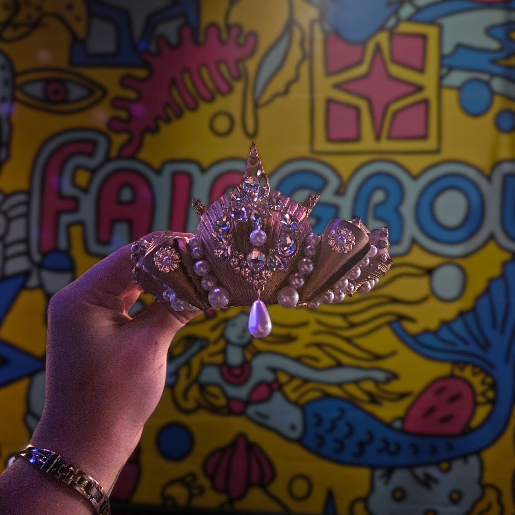 Seashell Queen Collection Seashell Queen's MerPrincess Seashell Crown