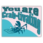 FloridaRAMA "Crabtivating" 5" x 7" Post Art