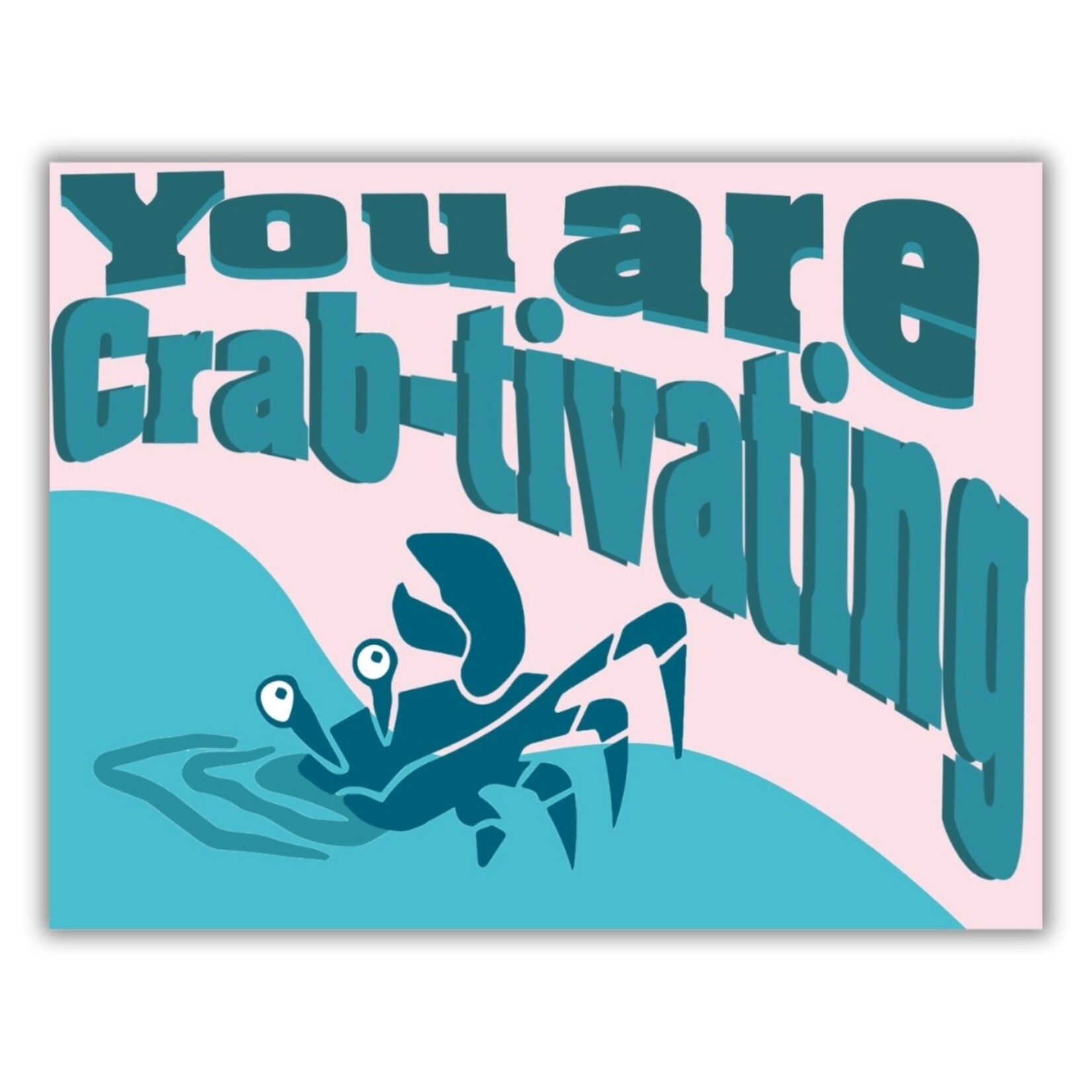 FloridaRAMA Ashley Cantero "Crabtivating" 5" x 7" Post Art