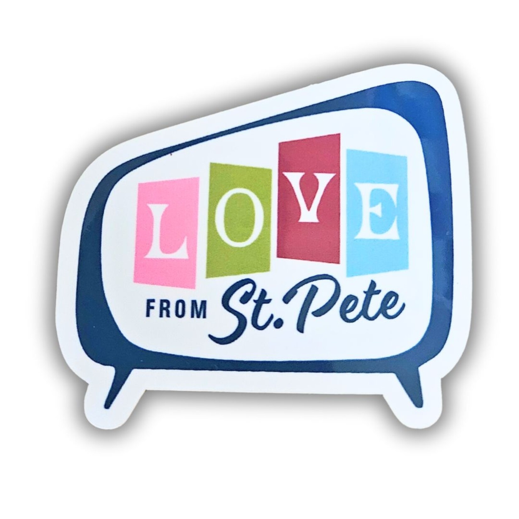 Ashley Cantero Ashley Cantero's  "Love from St. Pete" Sticker (2.5")