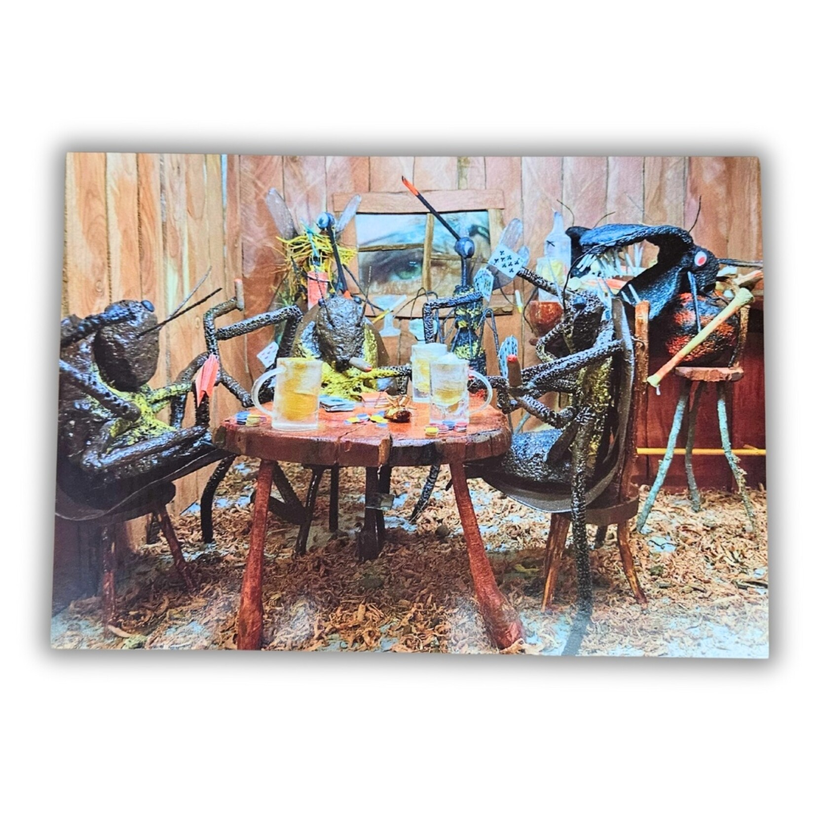 Jonathan Schork Jonathan Schork's "The Vermin Bar & Grill" 5" x 7" Post Art