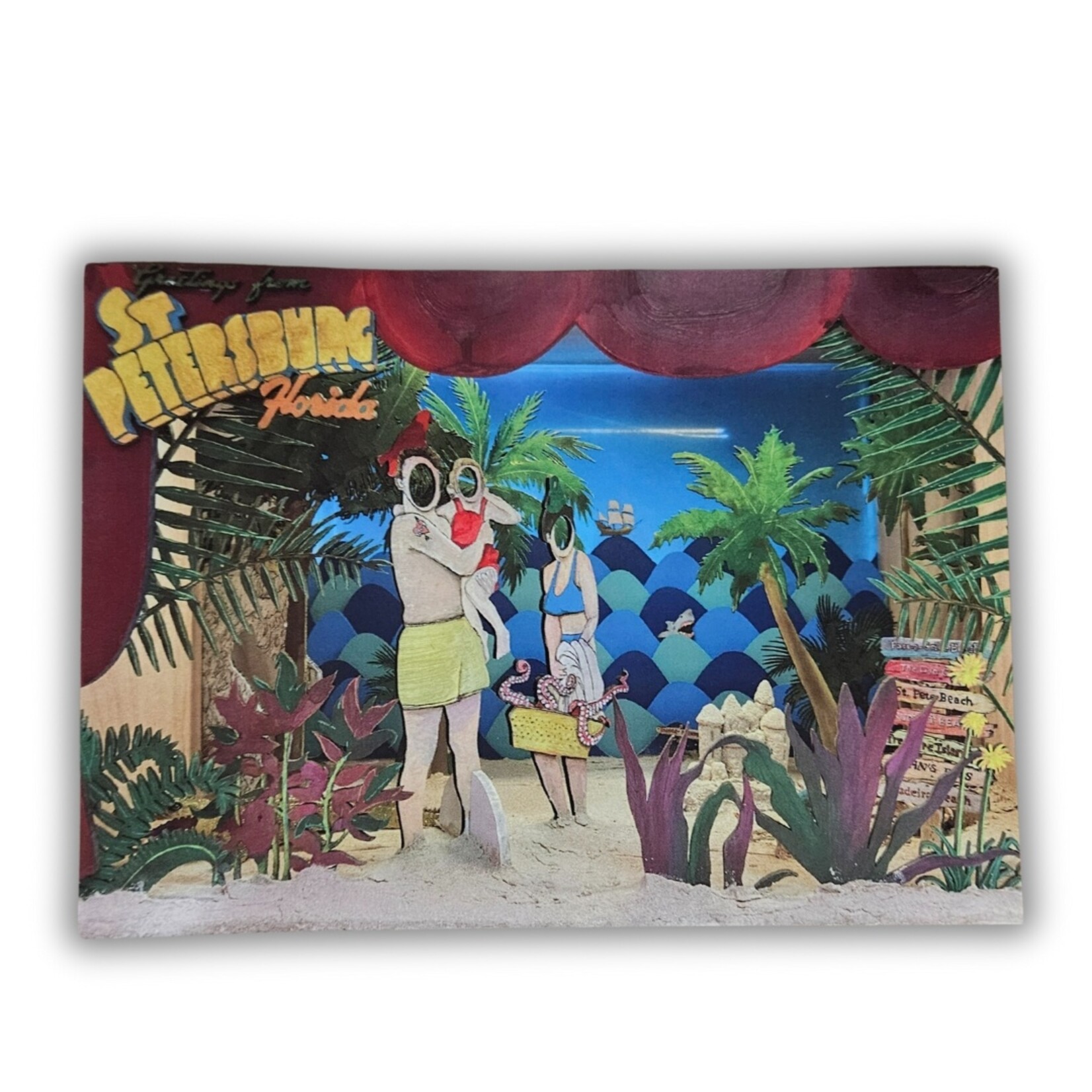 Thaddeus Erdahl Thaddeus Erdahl's Welcome to Florida 5" x 7" Post Art