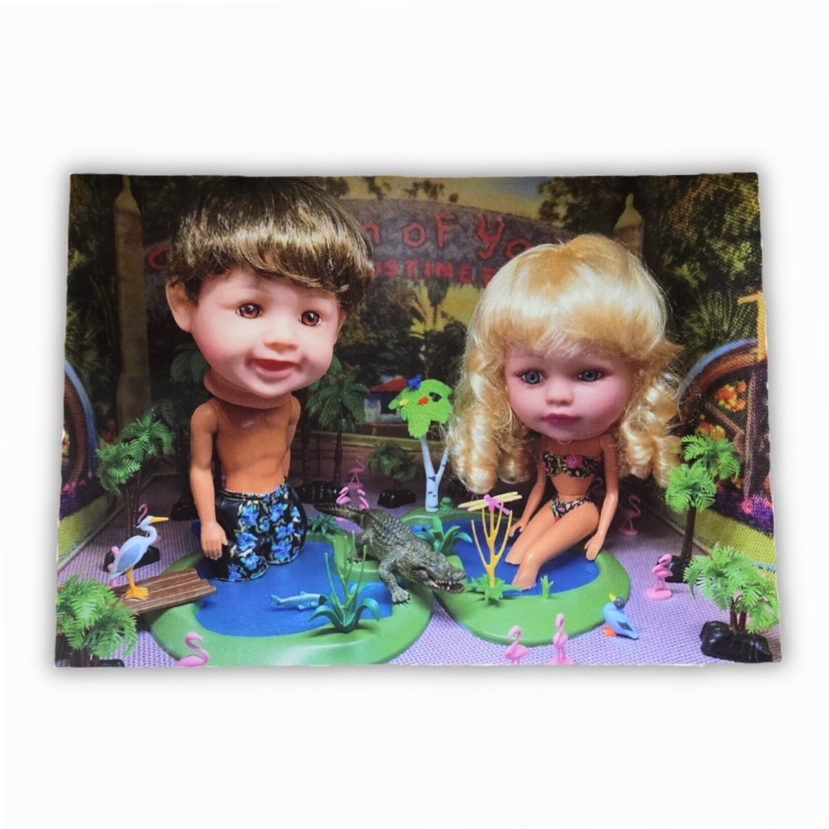 Mark Mitchell Mark Mitchell's "Fountain of Youth" 5" x 7" Post Art