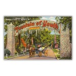 "Fountain of Youth" 5.5" x 3.5" Postcard
