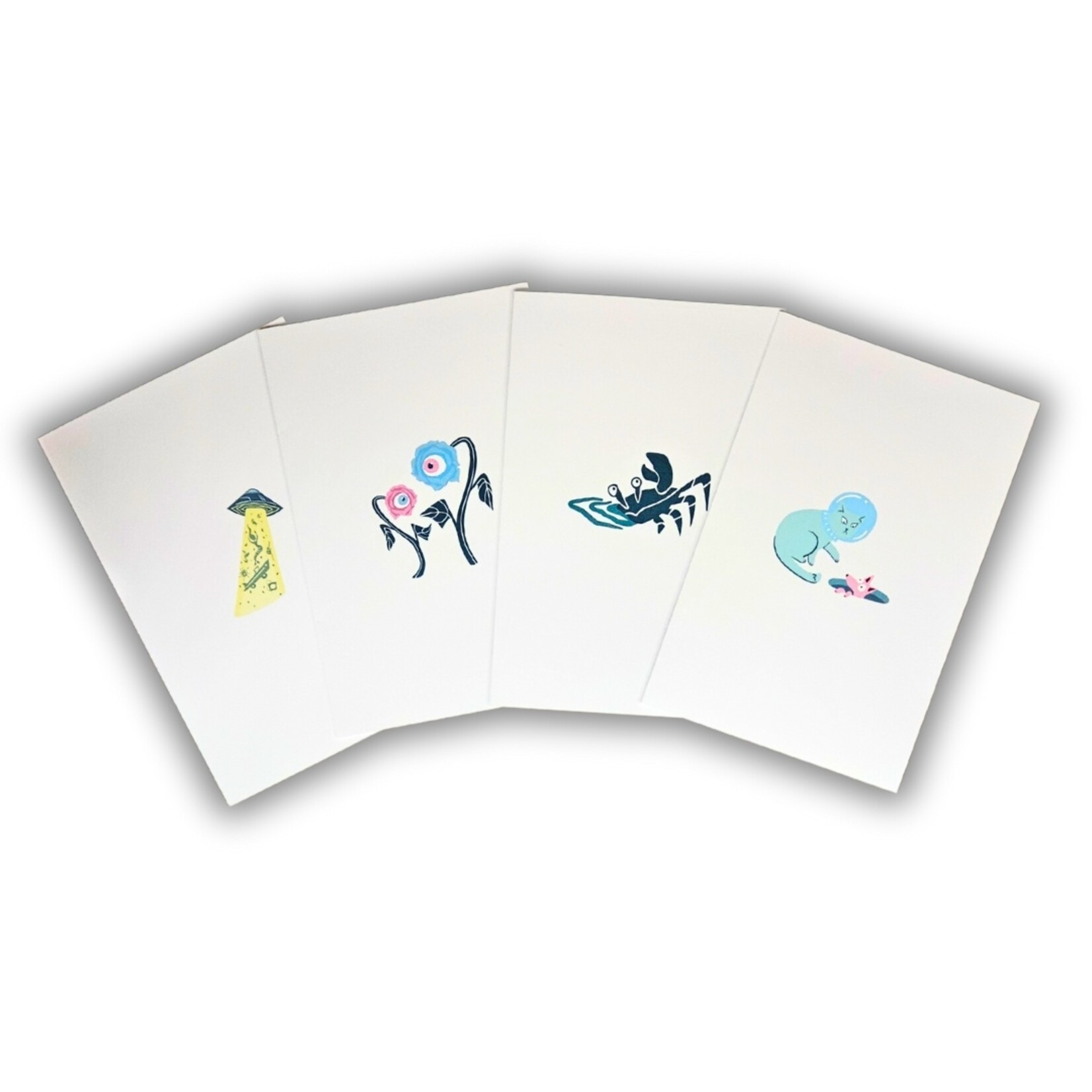 Ashley Cantero Ashley Cantero's Greeting Card 4 Pack