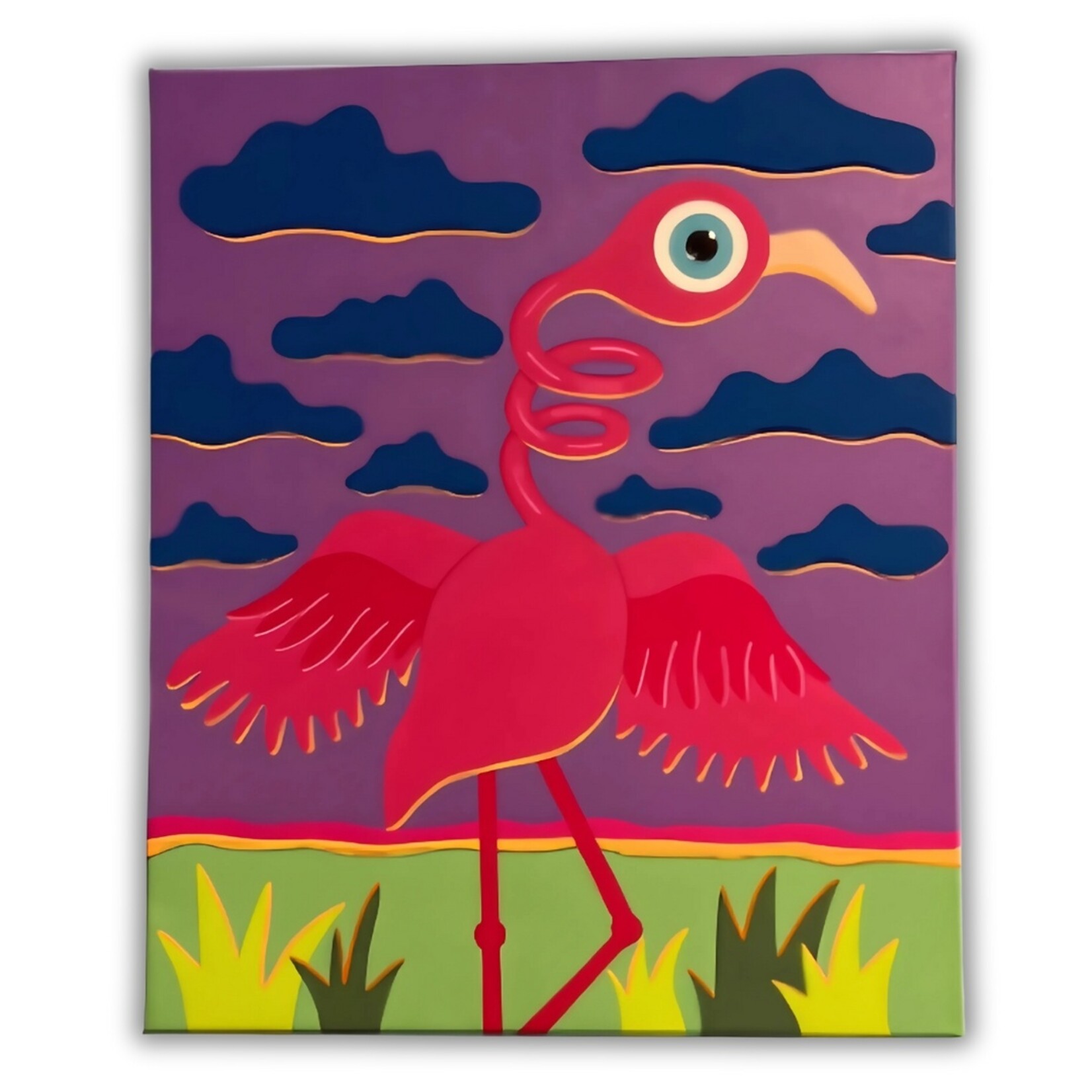 Savannah Magnolia Savannah Magnolia  "Flamingo Sunset"  (20" x 24")