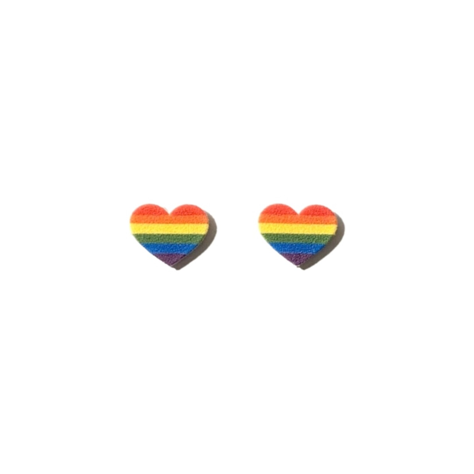 Pride Heart Earrings