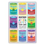 Rhys Meatyard "Apocalyptic Soup Cans" Sticker Sheet