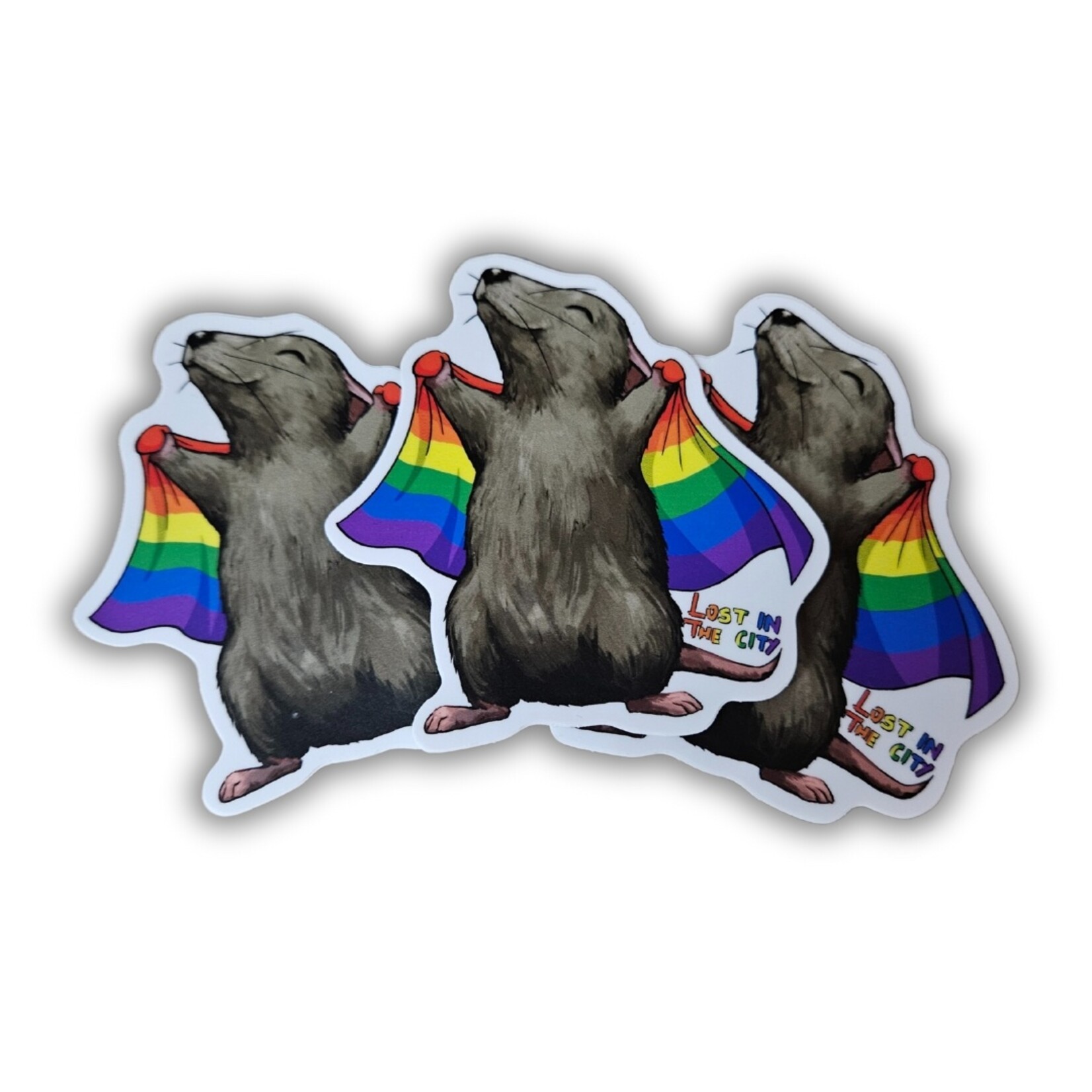 Pride Rat Sticker