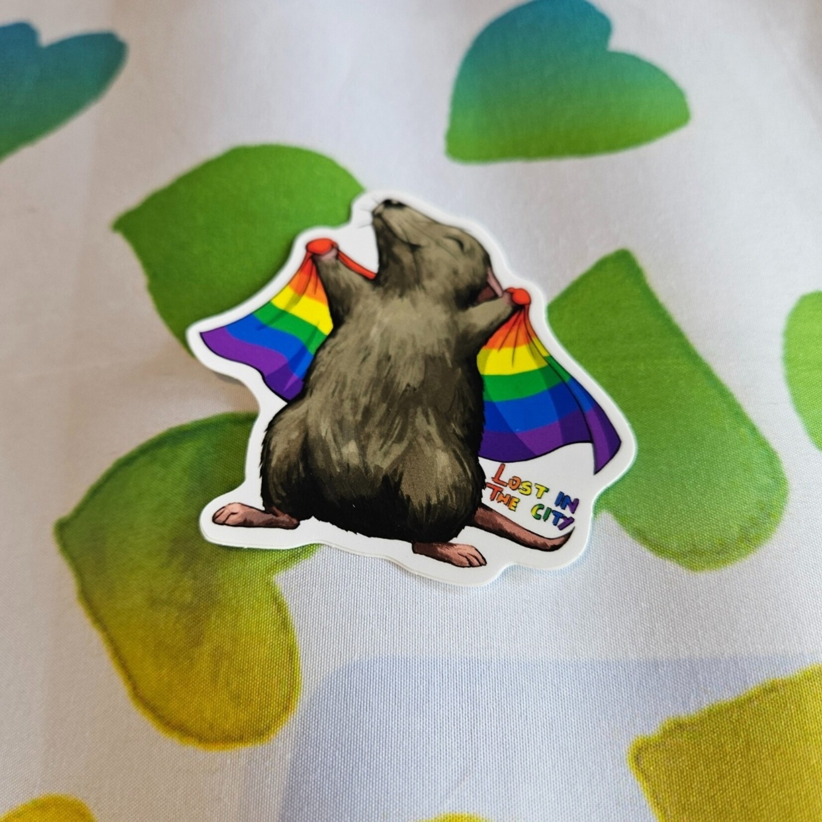 Pride Rat Sticker