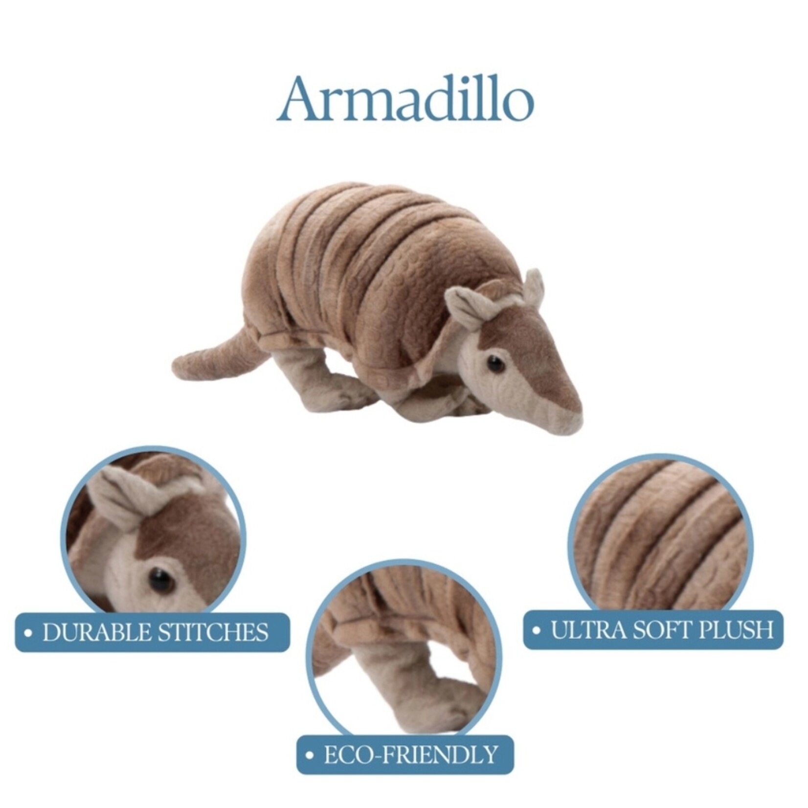 Armadillo Plush (14")