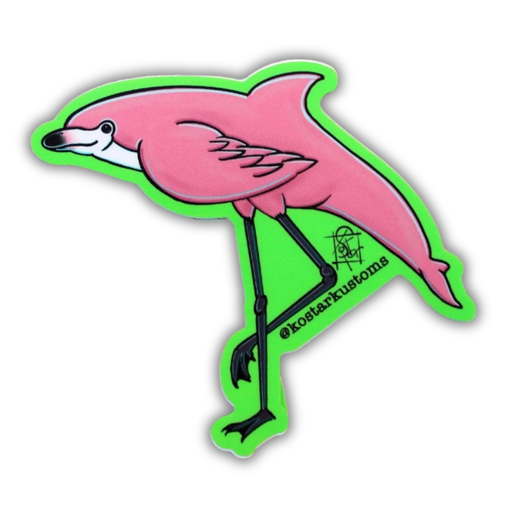 Kostar Kustoms Kostar Kustoms' "Dolmingo" Sticker (3")