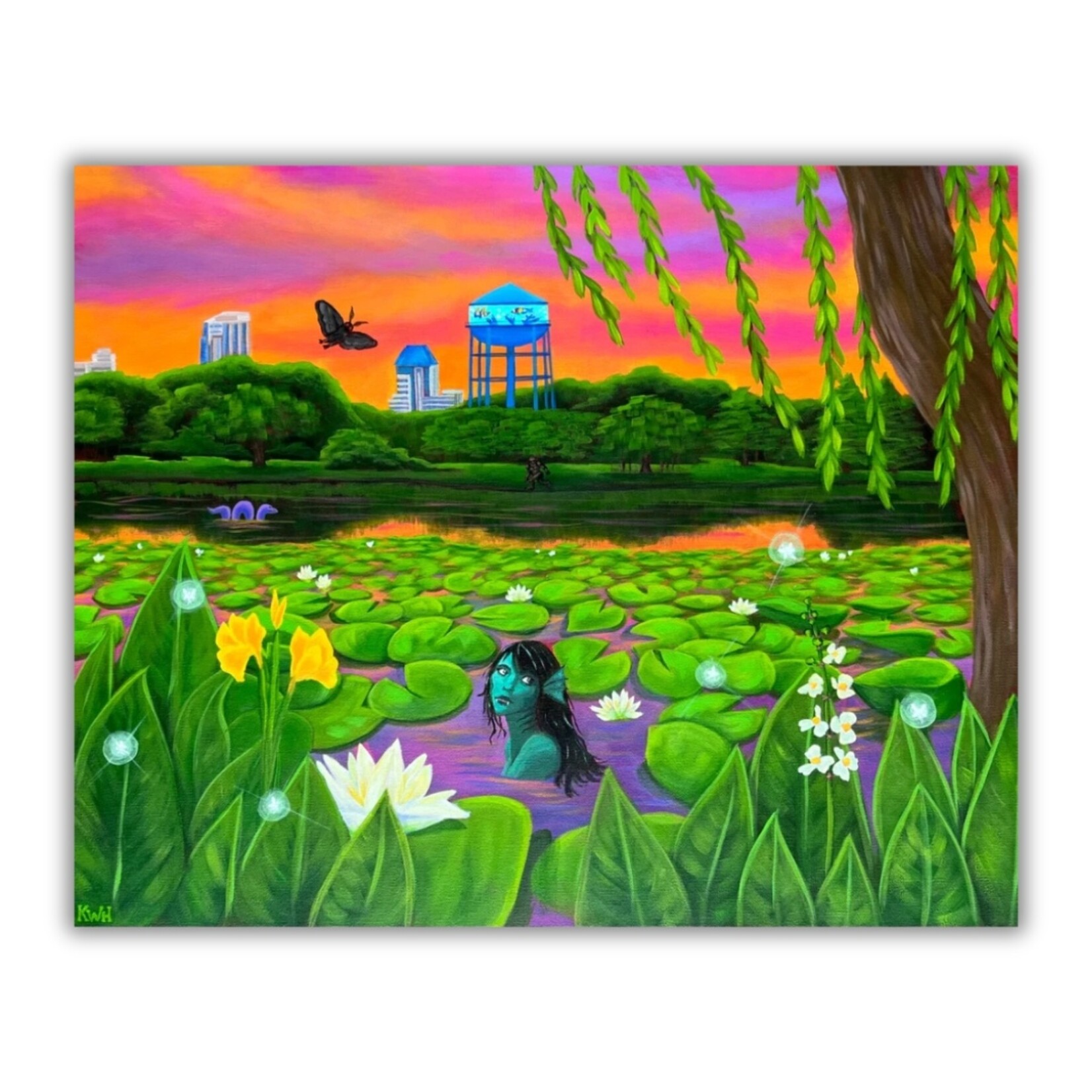 Kayla Heintz Kayla Heintz's "Crescent Lake Cryptids" Sticker (3")