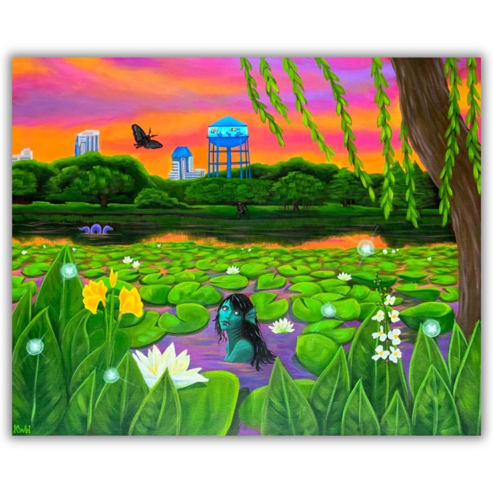 Kayla Heintz Kayla Heintz's "Crescent Lake Creepies" 8" x 10" Print