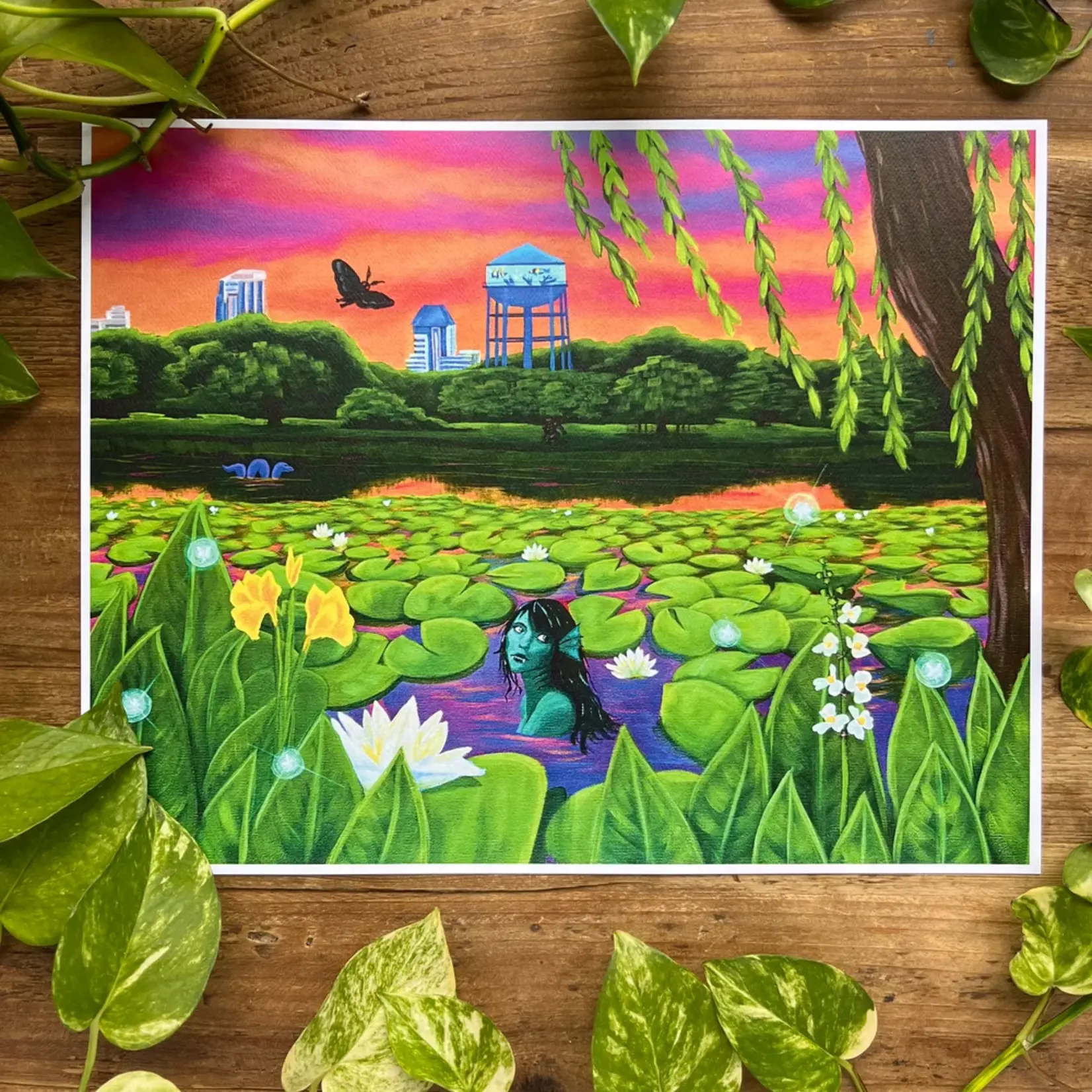 Kayla Heintz Kayla Heintz's "Crescent Lake Creepies" 8" x 10" Print