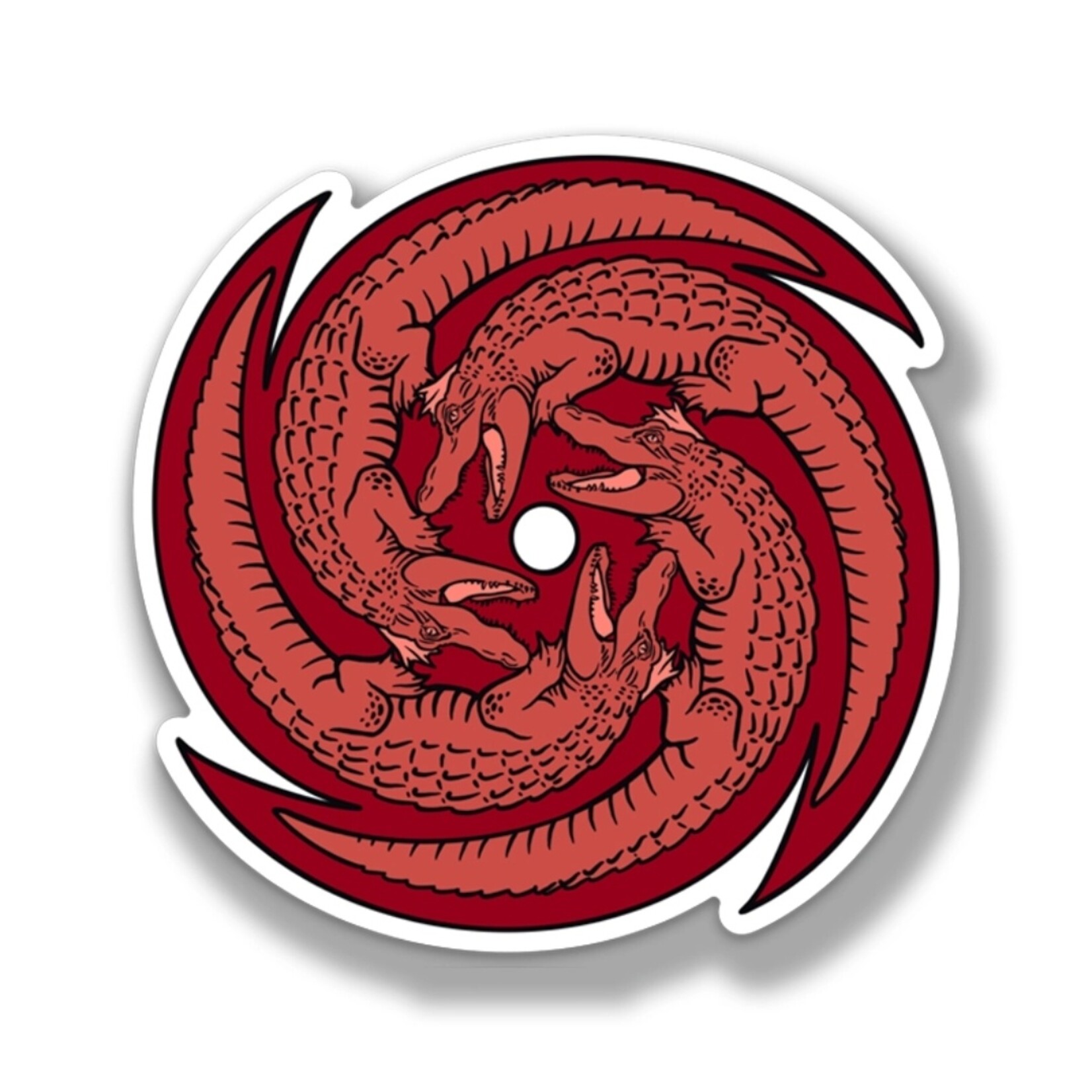 Gator Hurricane Sticker (4")