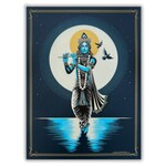 Palehorse "Krishna Moon" 18" x 24" Screen Print