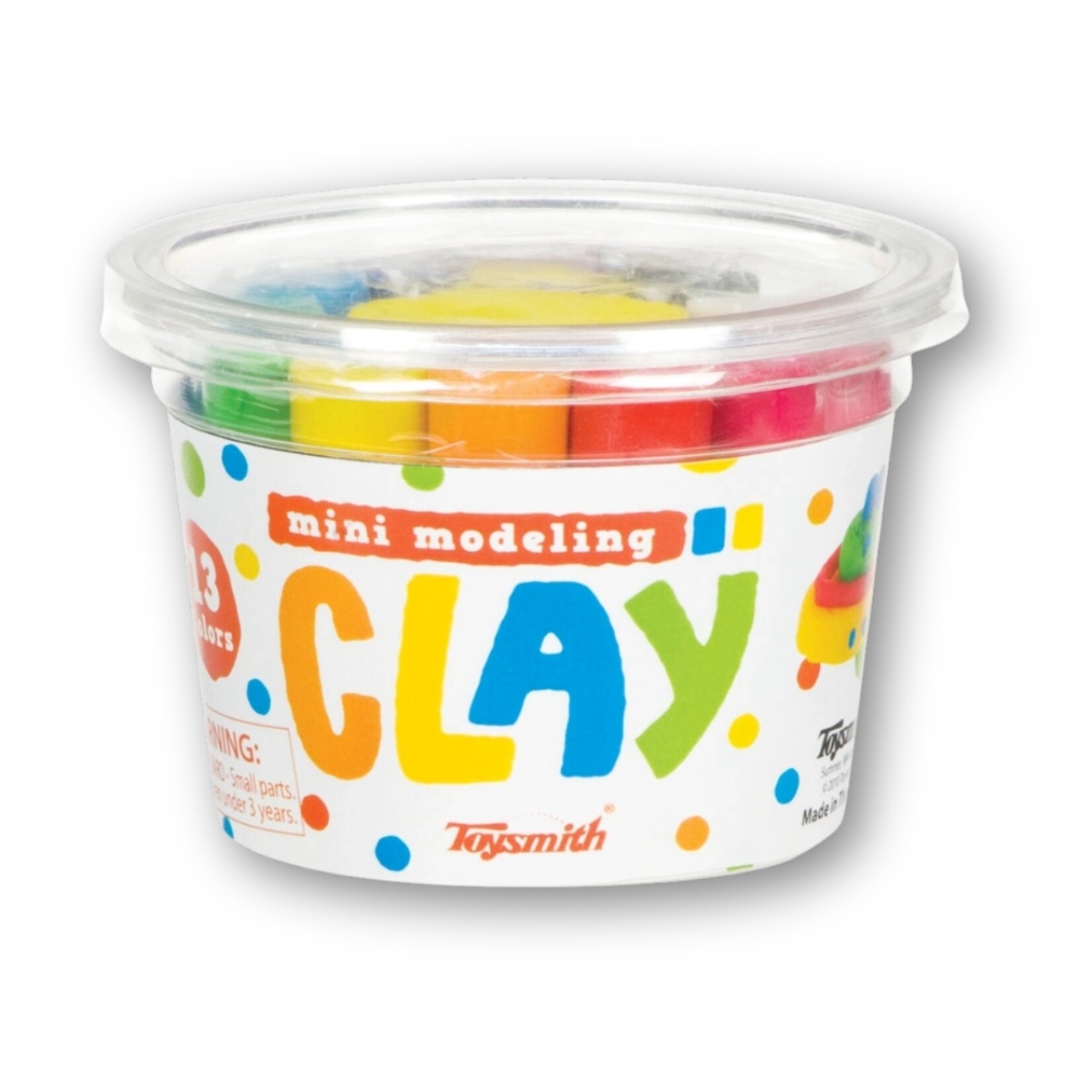 Mini Rainbow Clay Tub
