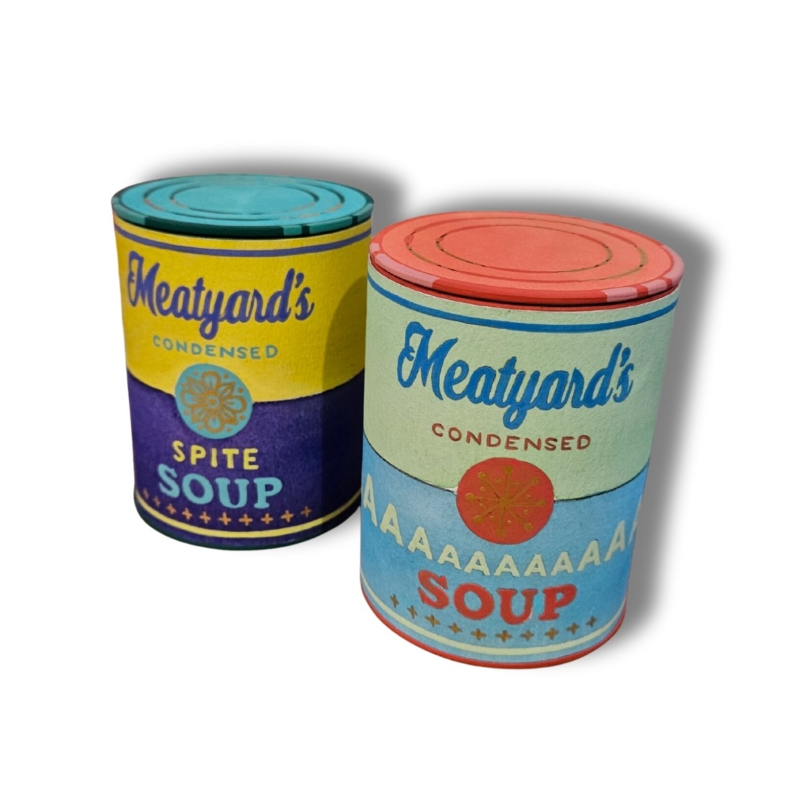 Rhys Meatyard Rhys Meatyard's 3D Apocalyptic Soup Cans
