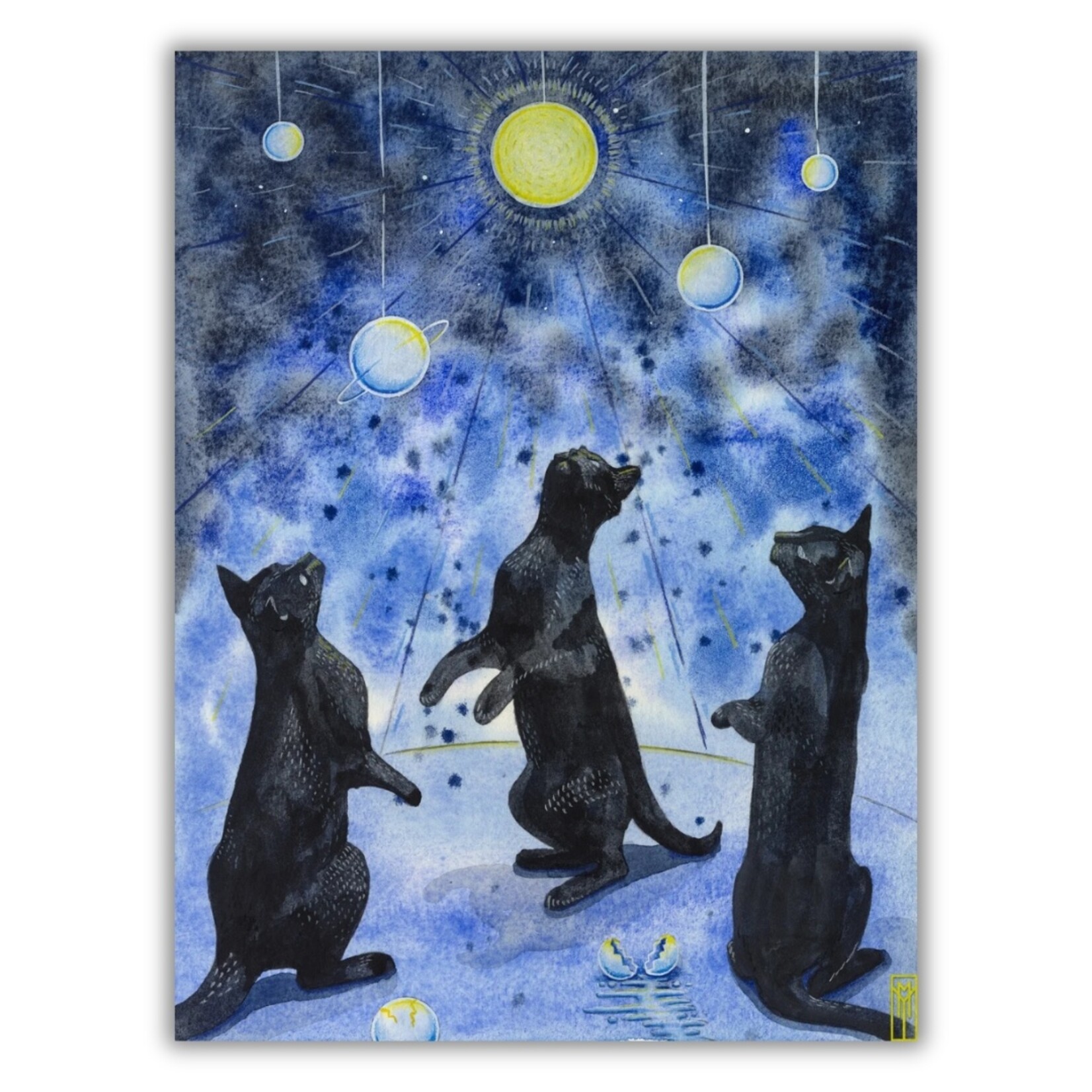 Rhys Meatyard Rhys Meatyard's "This is the Way the World Ends..." 6" x 8" Art Print