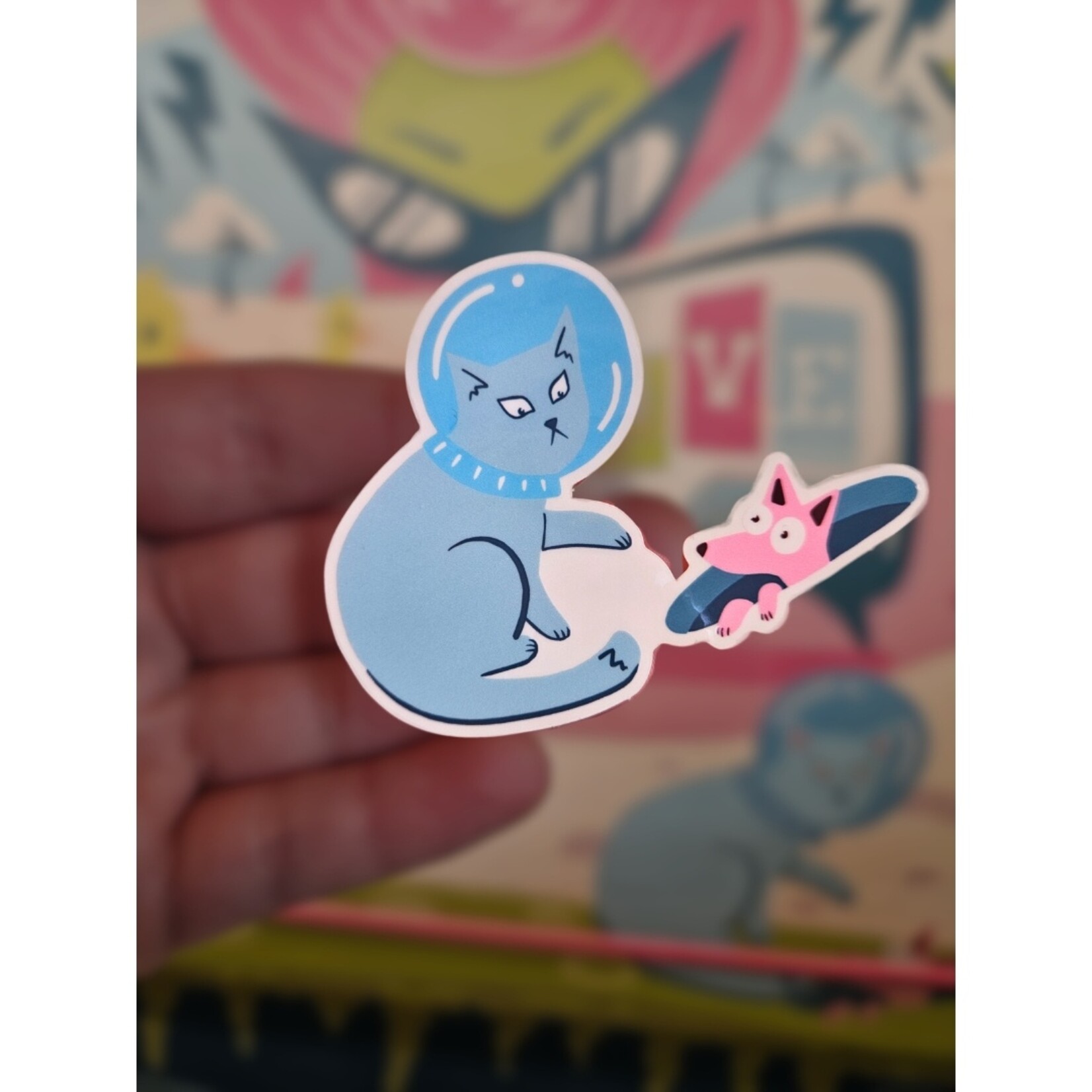 Ashley Cantero Ashley Cantero's Dog & Cat Sticker (3")