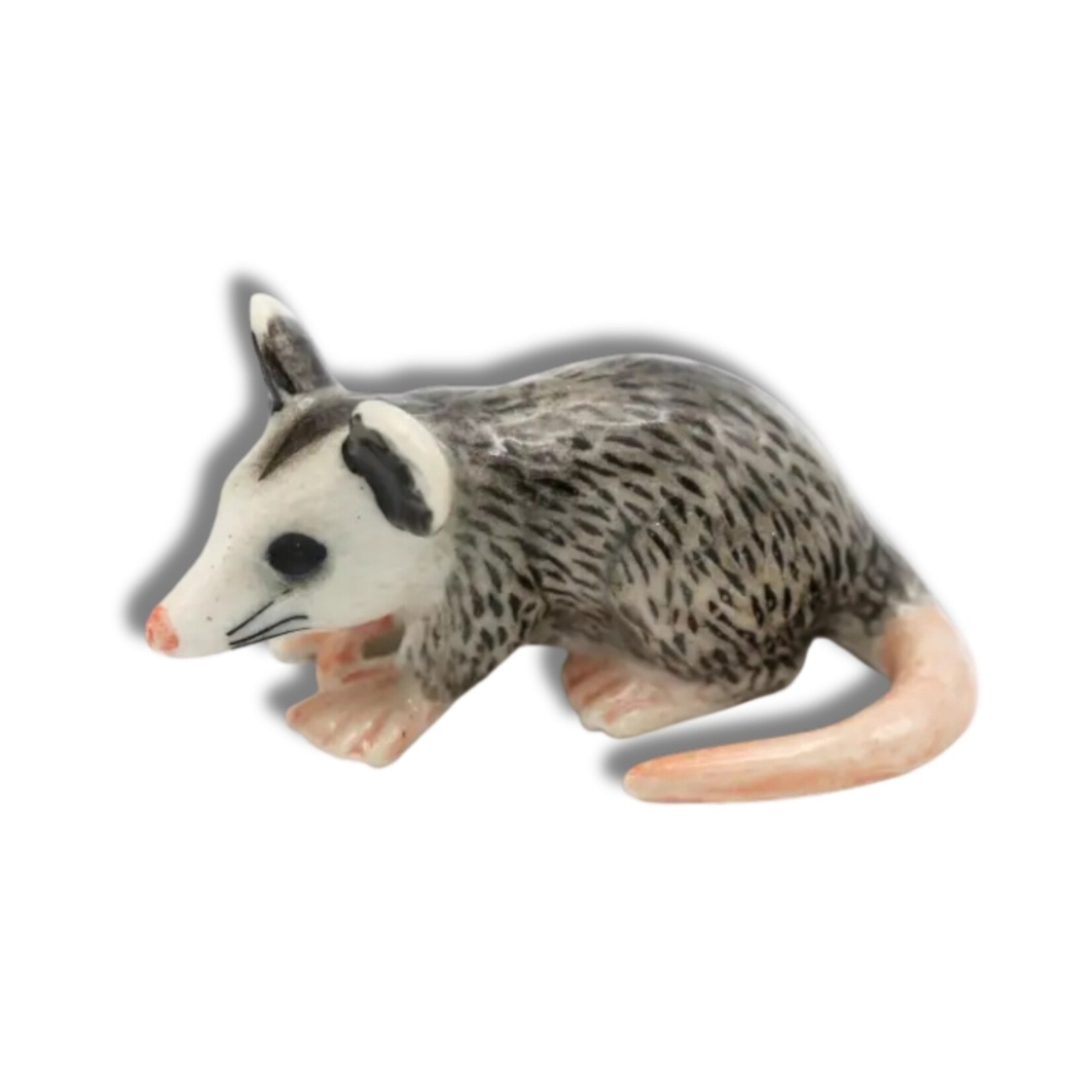 Opossum Porcelain Miniature (2")