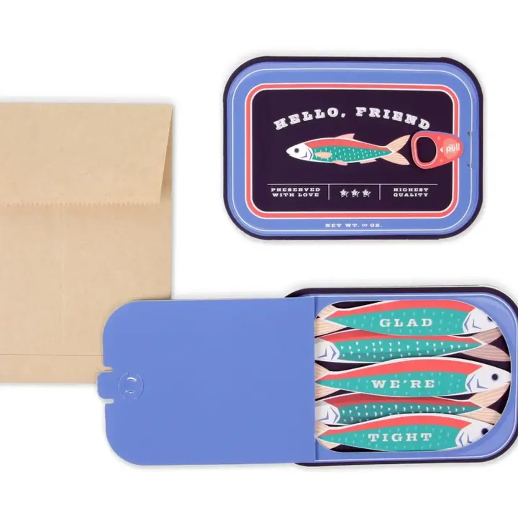 Sardines Pop-up Card