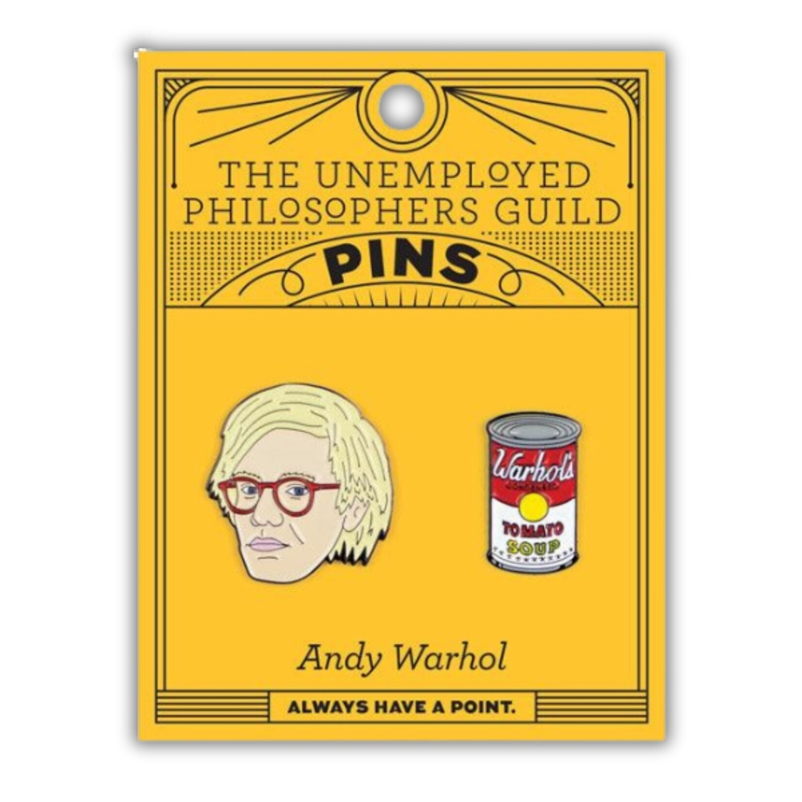 Warhol & Soup Pin Set (1.25")