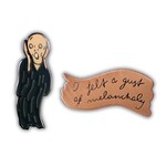 Scream & Melancholy Pin Set (1.5")