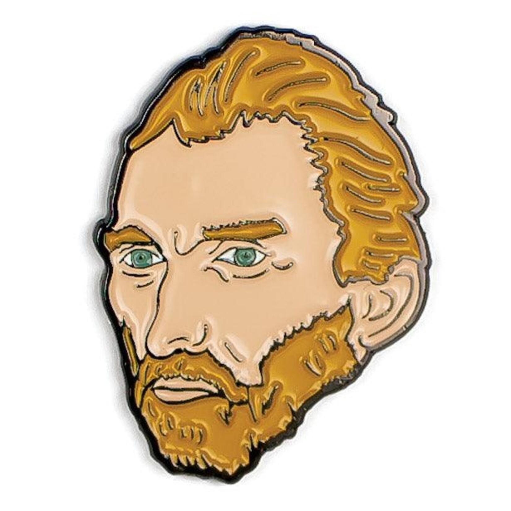 Van Gogh & Sunflower Pin Set (1.25")