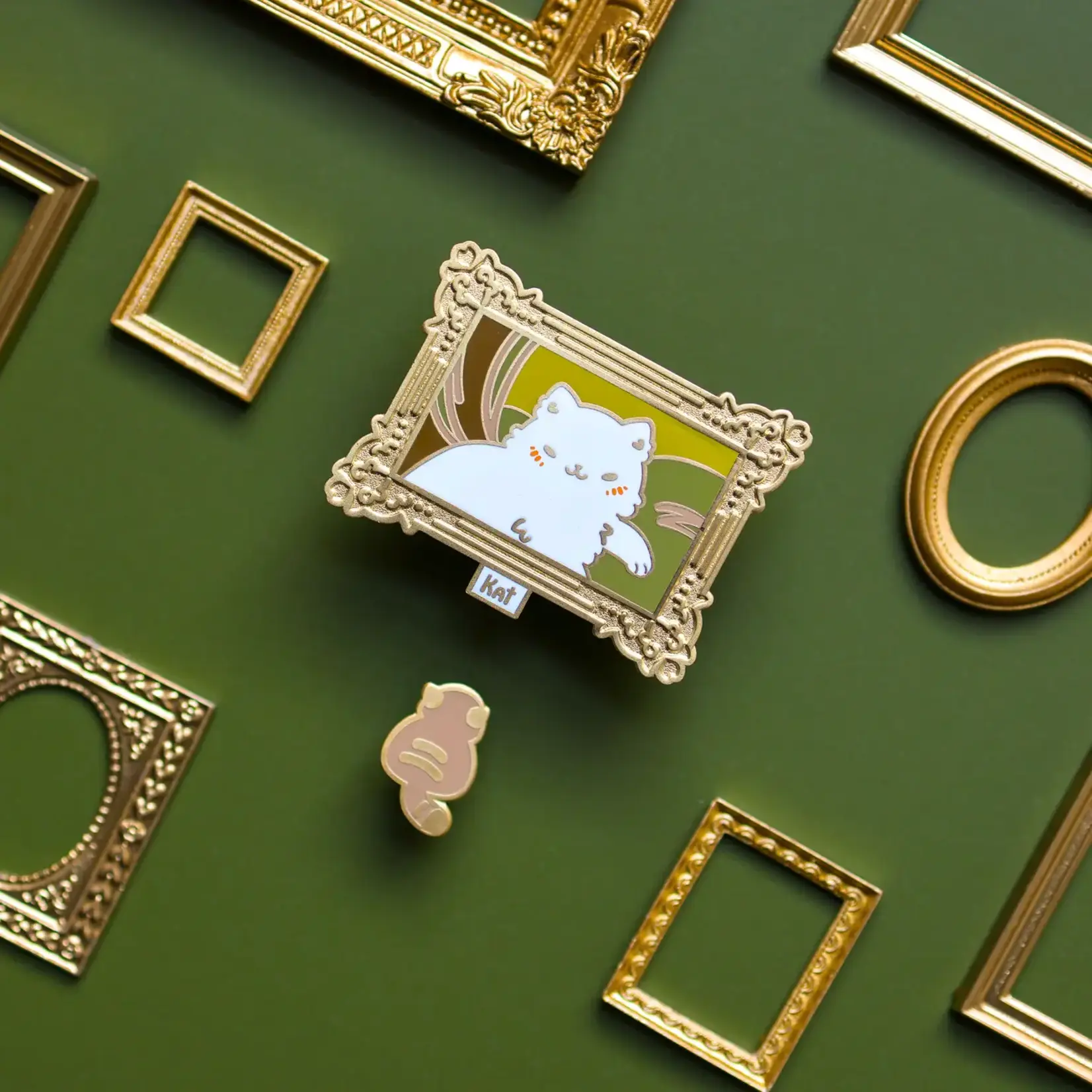 Meowster Piece Pin Set