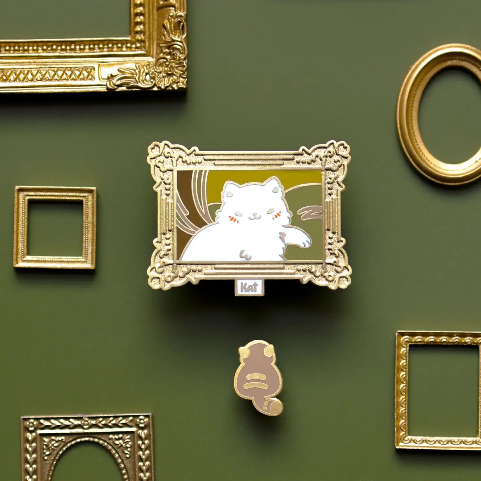 Meowster Piece Pin Set