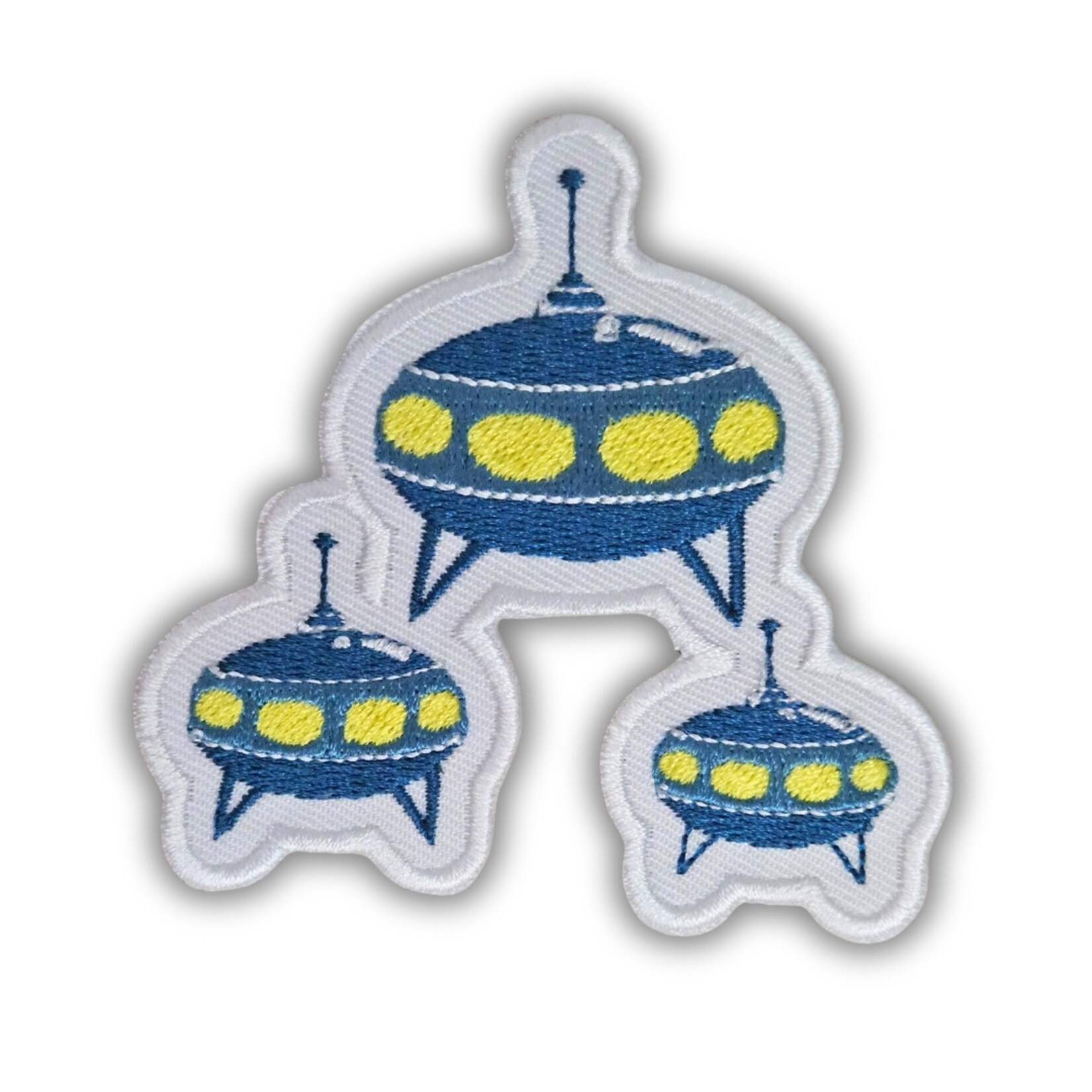 Ashley Cantero Ashley Cantero's Spaceships Iron-on Patch