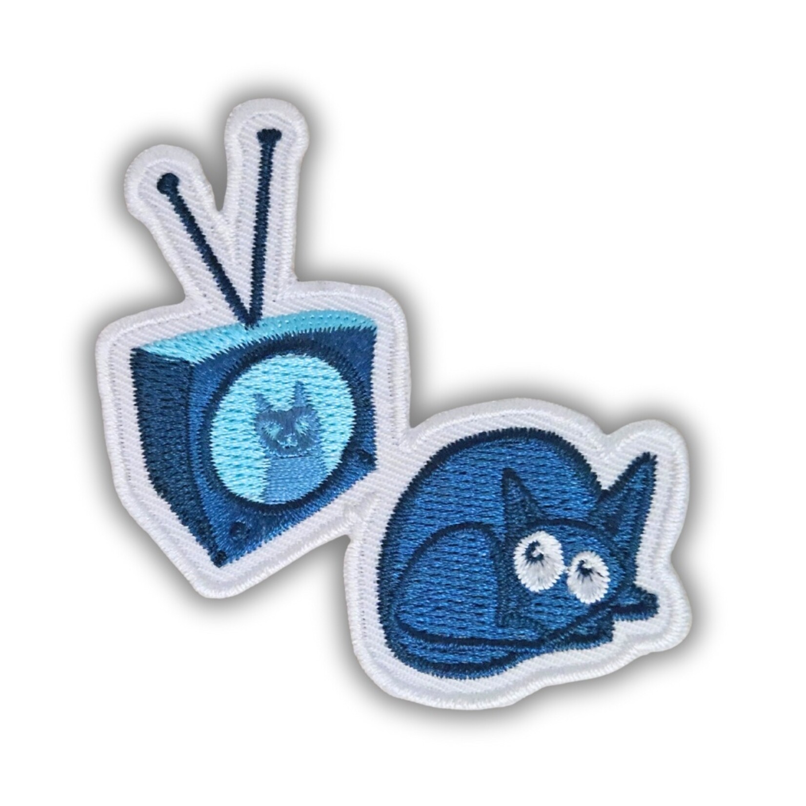 Ashley Cantero Ashley Cantero's Dog & TV Iron-on Patch
