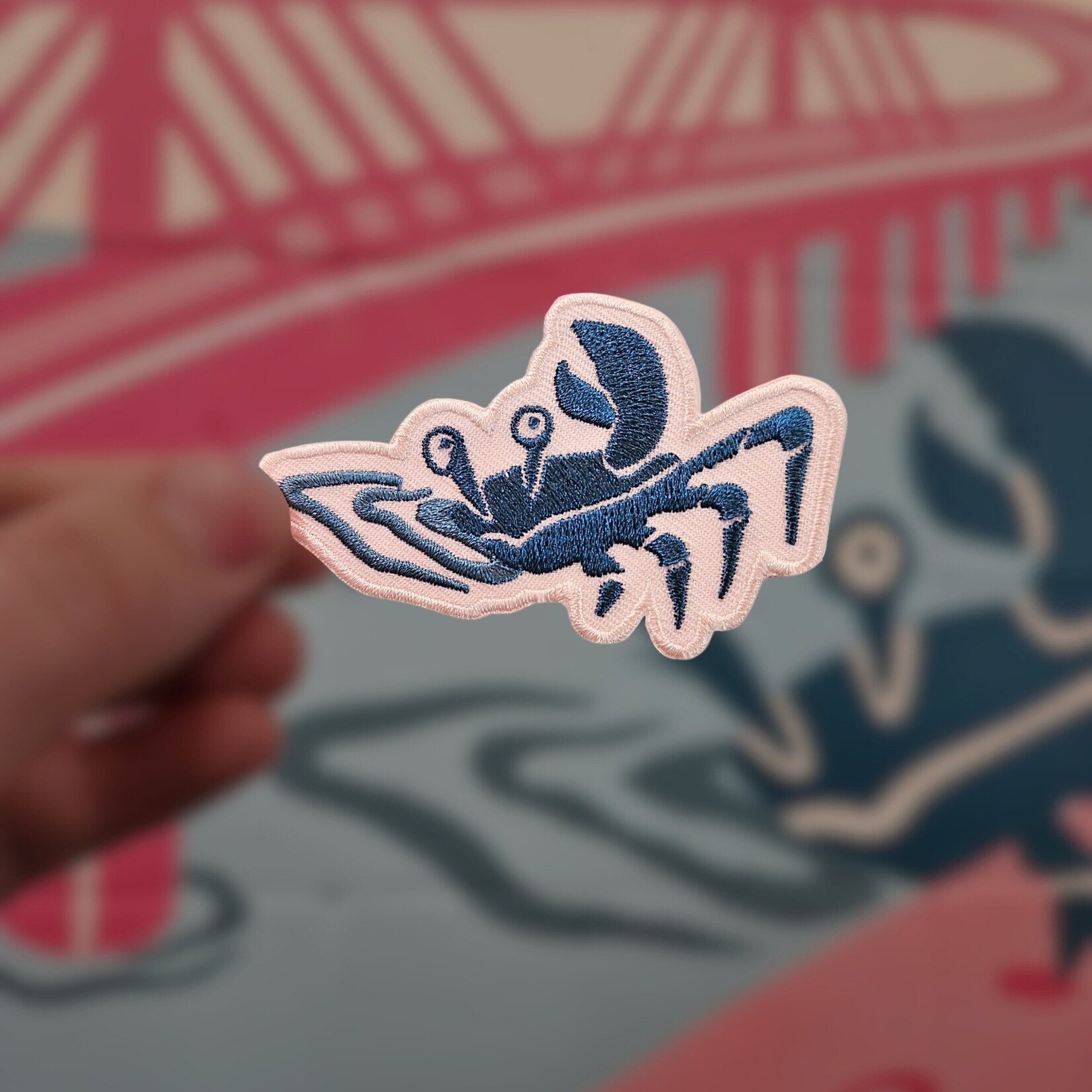 Ashley Cantero Ashley Cantero's Crab Iron-on Patch