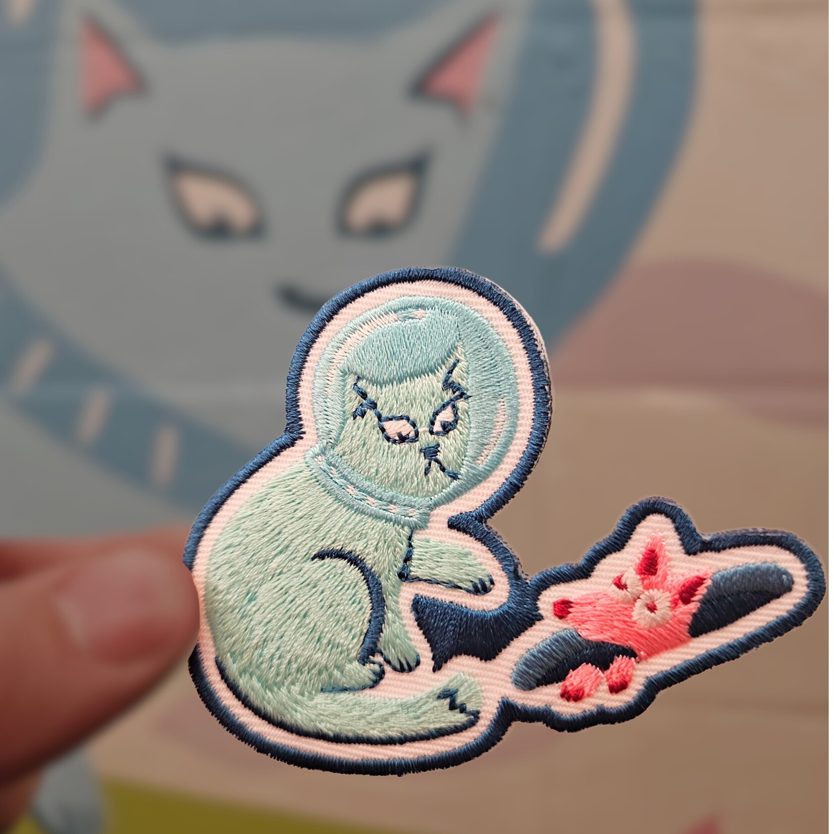 Ashley Cantero Ashley Cantero's Cat & Dog Iron-on Patch