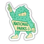 National Park Sasquatch Sticker (5")