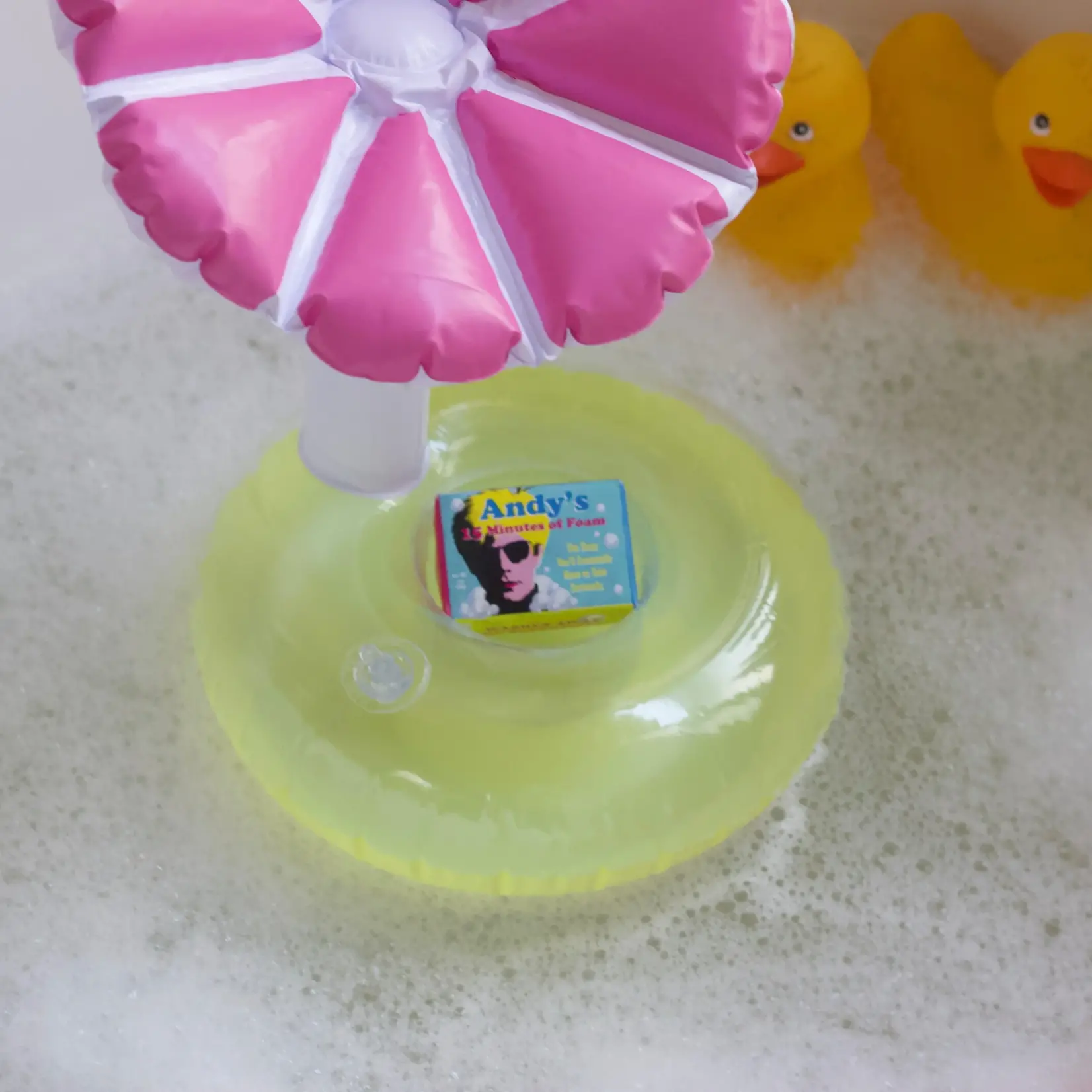 "15 Minutes of Foam" Andy Warhol Soap