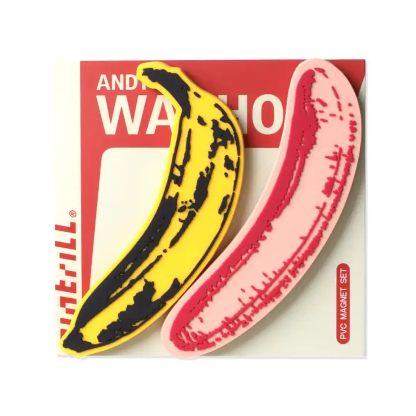 Warhol Bananas PVC Magnet