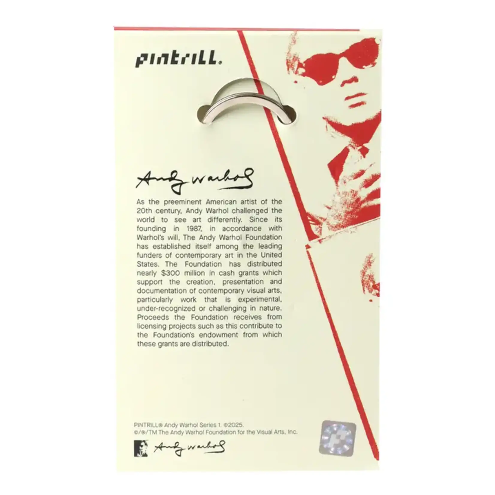 Warhol Bananas Acrylic Keychain