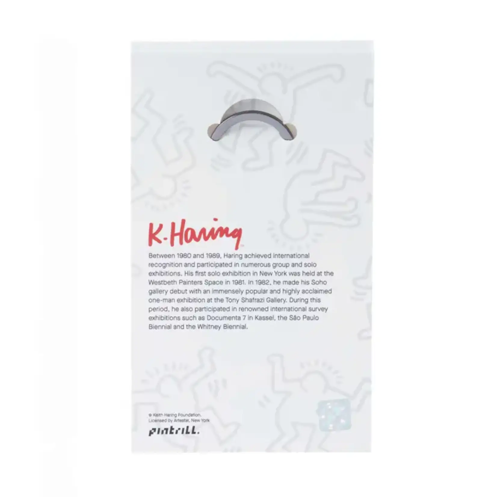 Keith Haring Skatebaorder Keychain